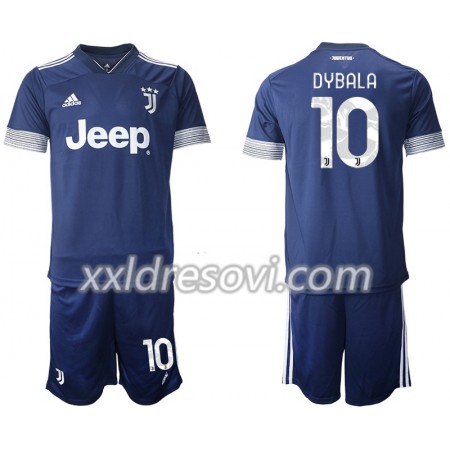 Juventus Paulo Dybala 10 Drugi Dječji Komplet Dresovi za Nogomet 2020-2021 (+ kratke hlače)